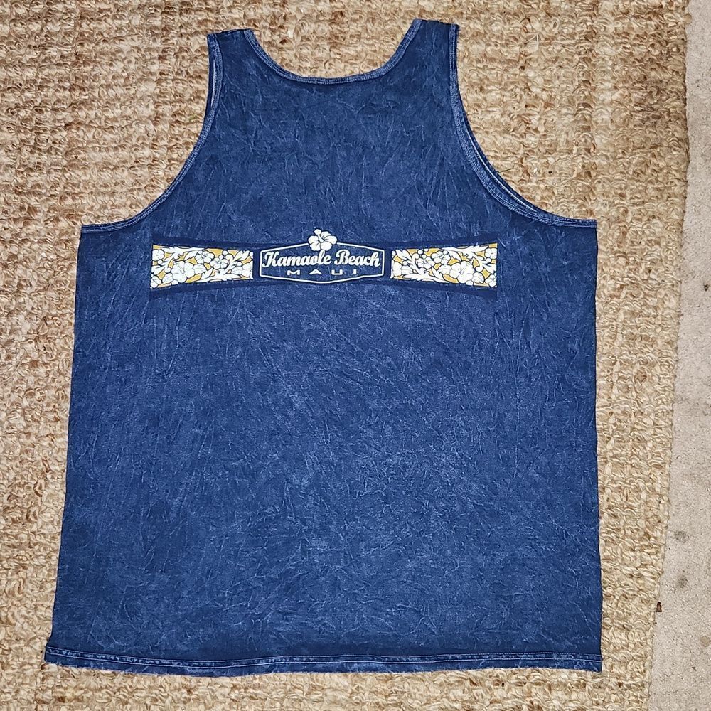 Kamaole Beach Tank Top Shirt XL Maui Hawaii